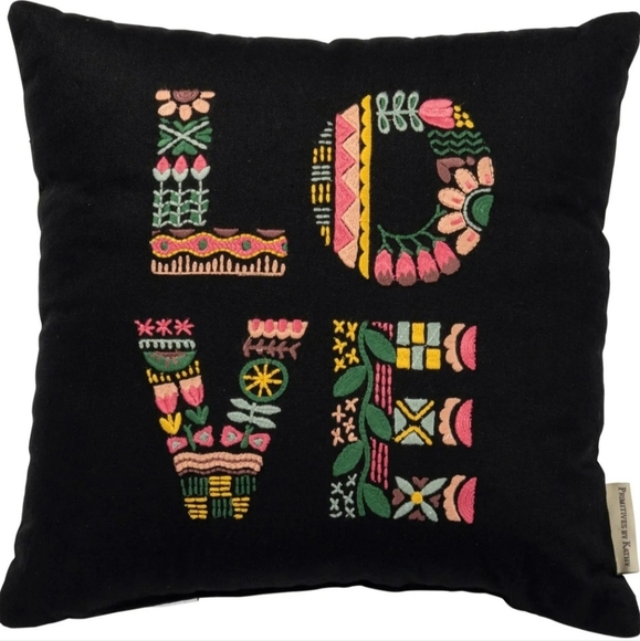 PRIMITIVES BY KATHY LOVE PILLOW - Picture 1 of 7